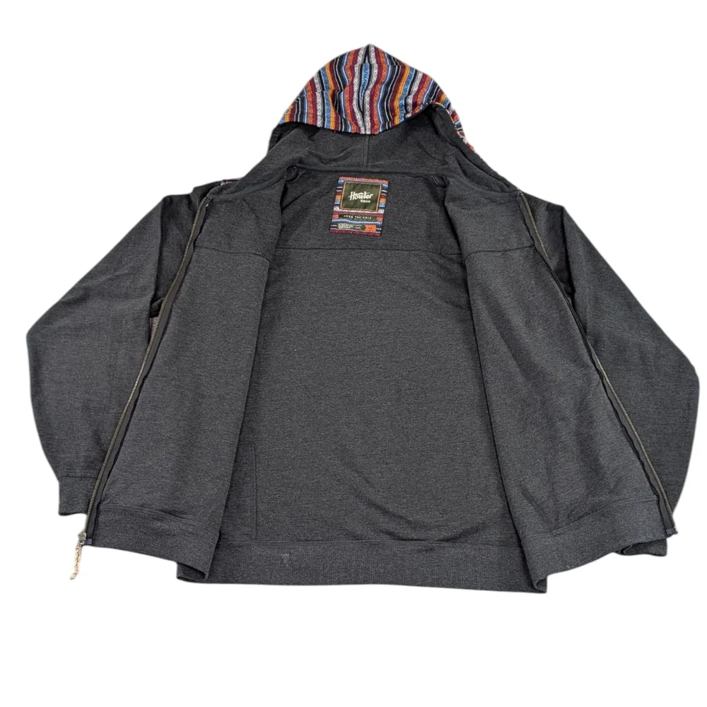 Howler Bros Shaman Zip Hoodie Jefe Jacquard Southwestern Yoke XL  F346 - Picture 3 of 10